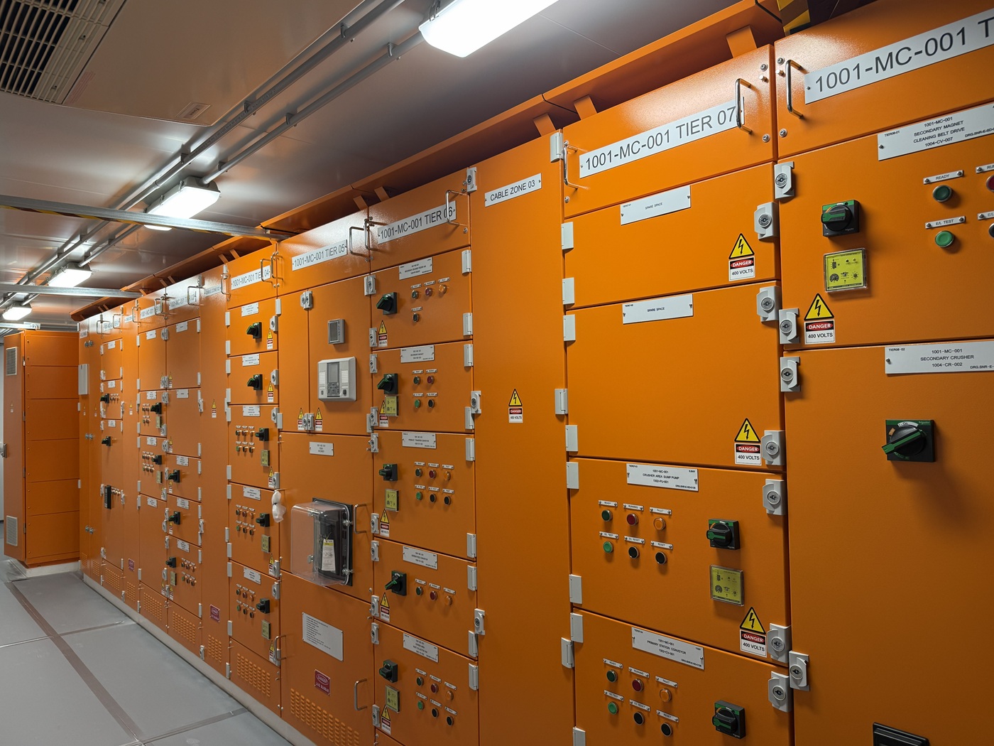 ECG/Vanguard, Snowy River Gold Project Switchroom and Control Panel supply