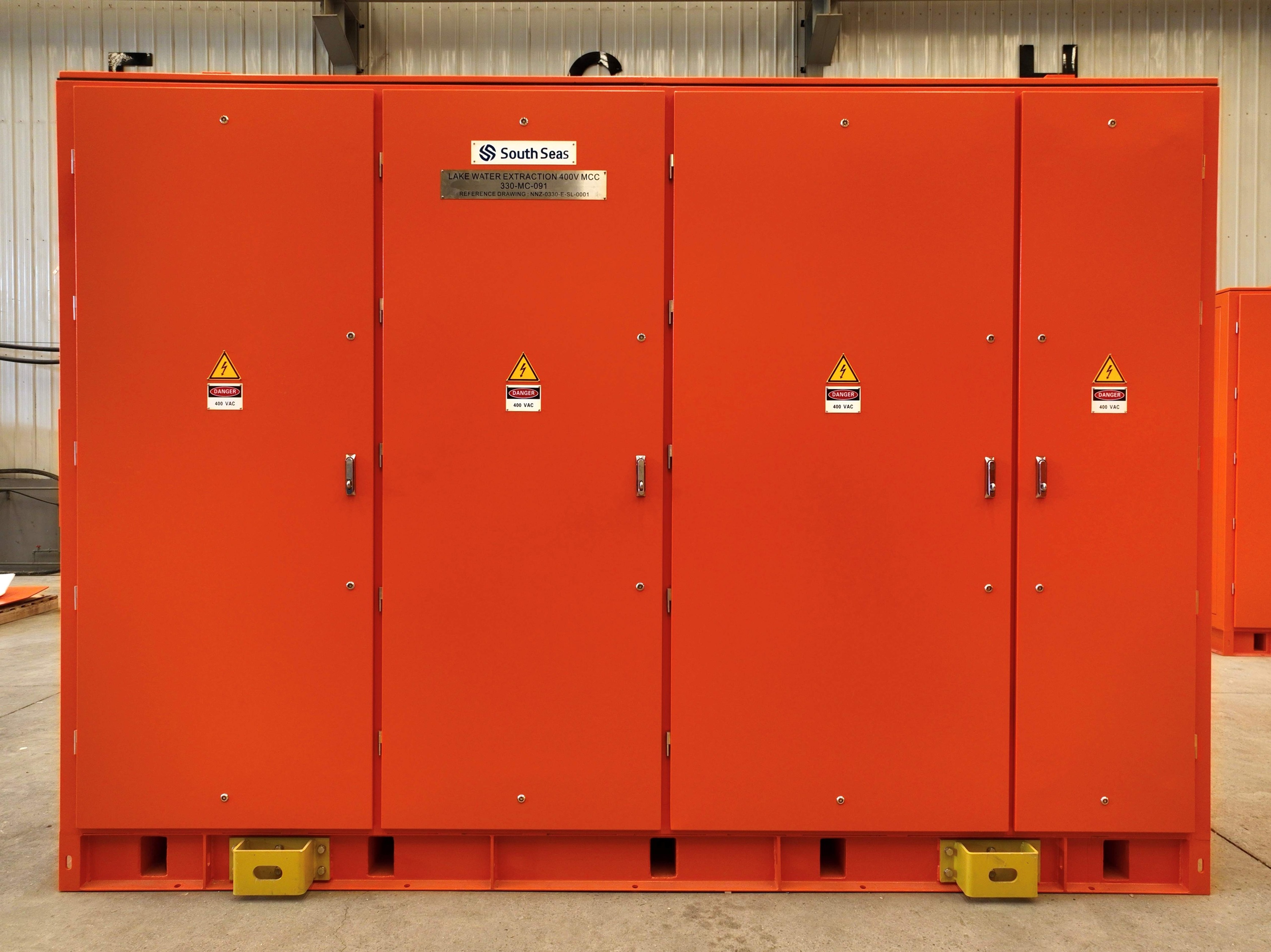 Lyco/Sotta Mining, Nyanzaga Gold Project Outdoor MCCs and Ball Mill Control Panel Solar Panel, Midway Repeater Supply